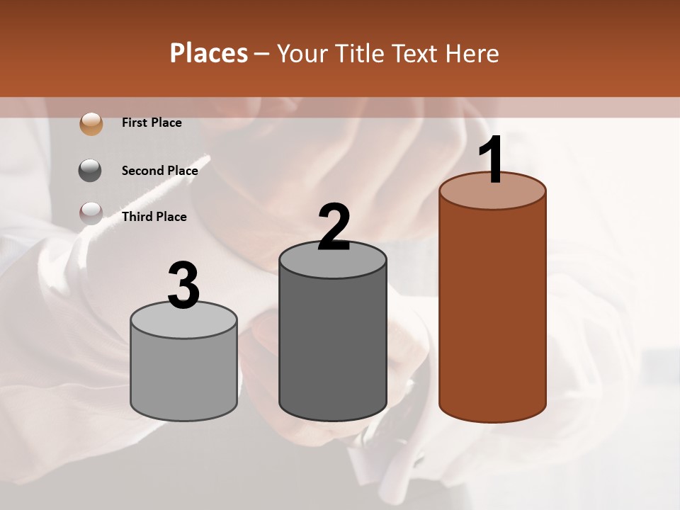 Holding Link Fashion PowerPoint Template
