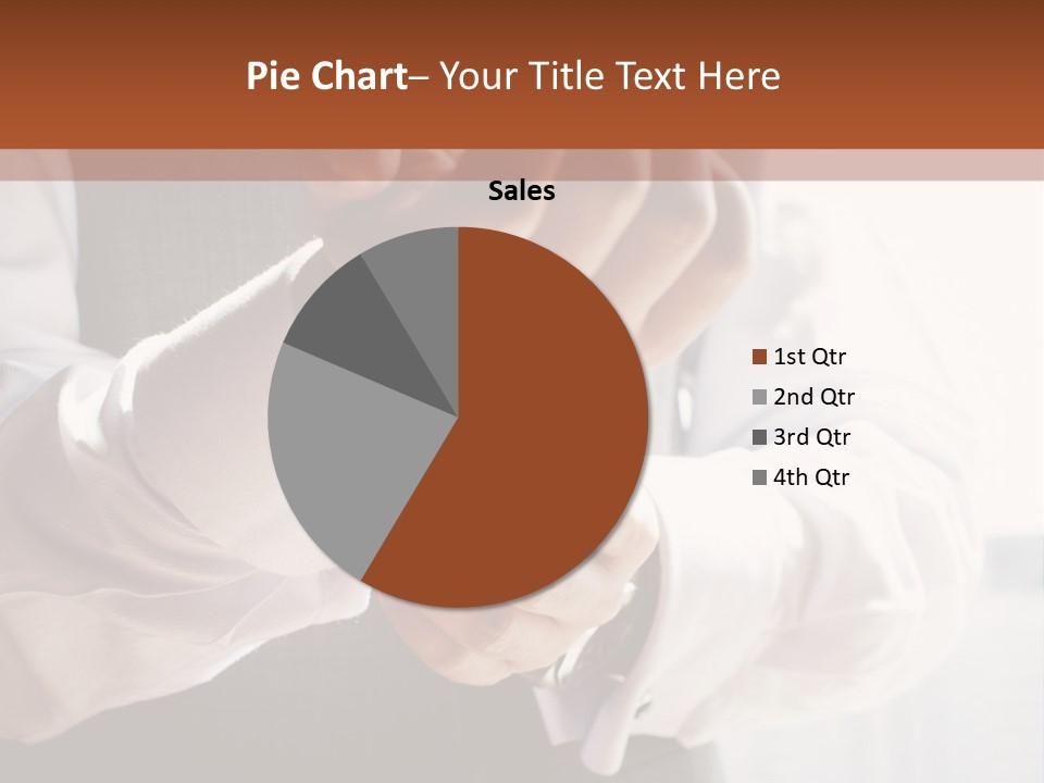 Holding Link Fashion PowerPoint Template