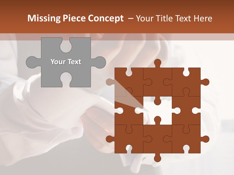 Holding Link Fashion PowerPoint Template