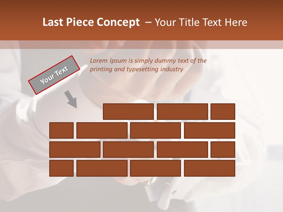 Holding Link Fashion PowerPoint Template