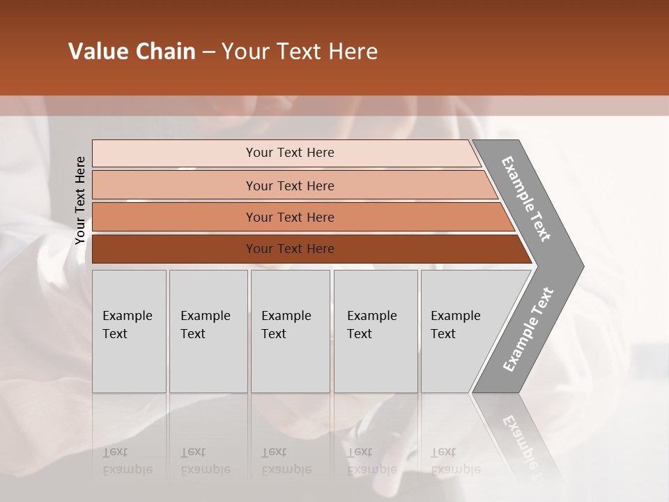 Holding Link Fashion PowerPoint Template