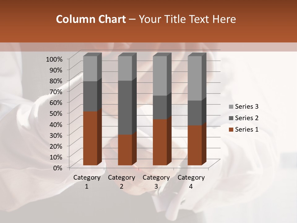 Holding Link Fashion PowerPoint Template