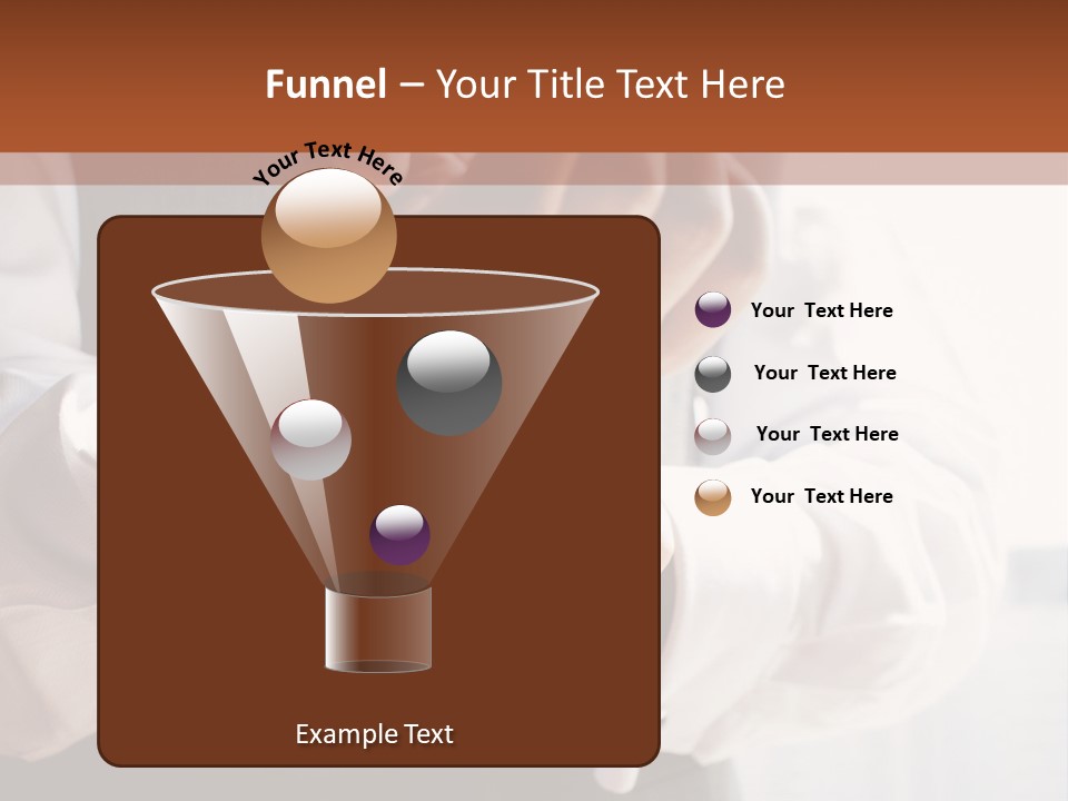 Holding Link Fashion PowerPoint Template