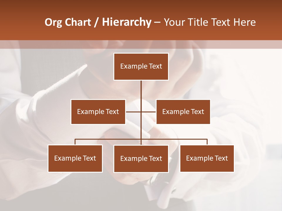 Holding Link Fashion PowerPoint Template