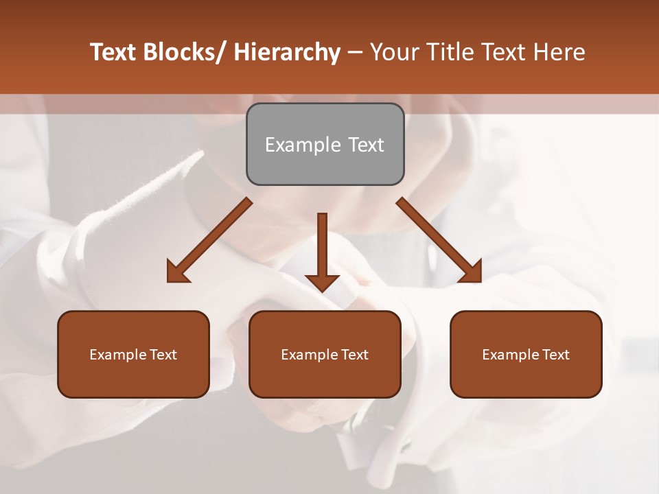 Holding Link Fashion PowerPoint Template