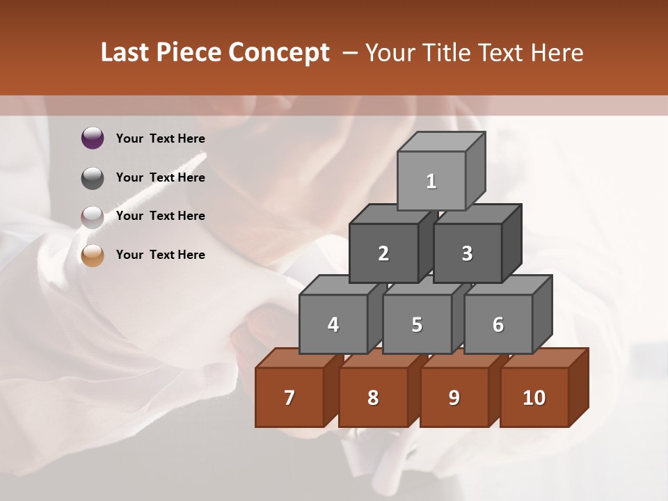 Holding Link Fashion PowerPoint Template