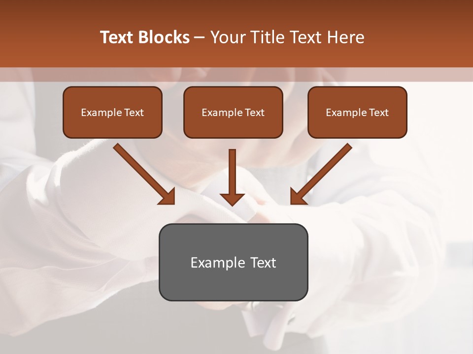 Holding Link Fashion PowerPoint Template