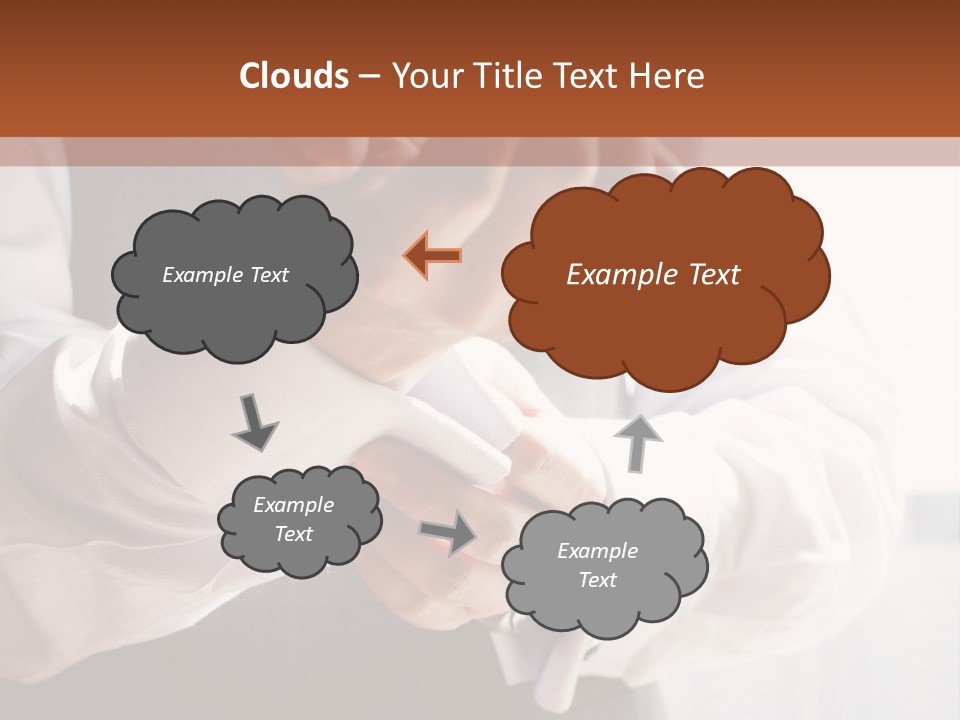 Holding Link Fashion PowerPoint Template