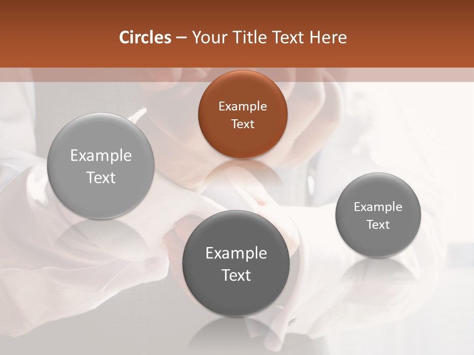 Holding Link Fashion PowerPoint Template