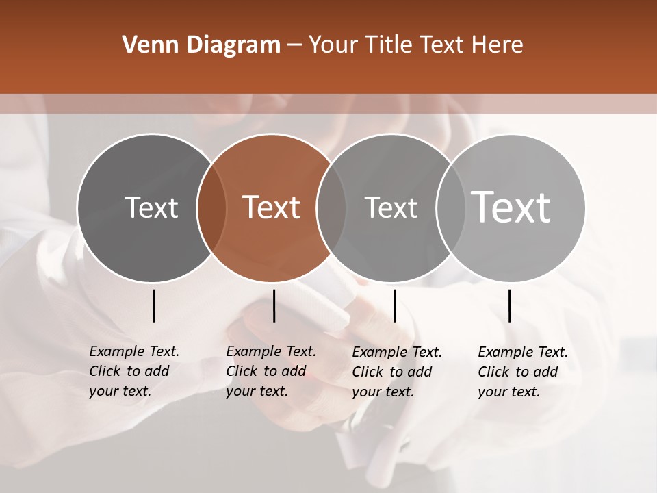 Holding Link Fashion PowerPoint Template