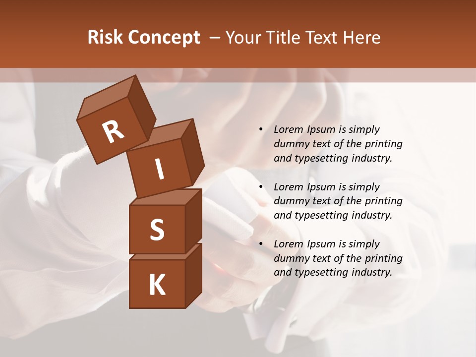 Holding Link Fashion PowerPoint Template