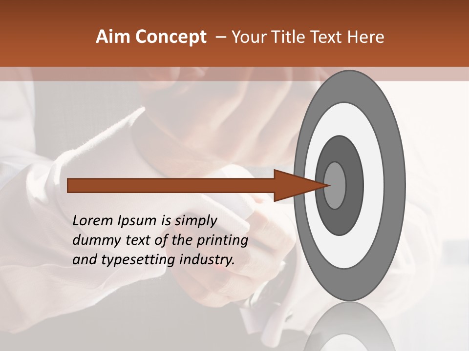 Holding Link Fashion PowerPoint Template