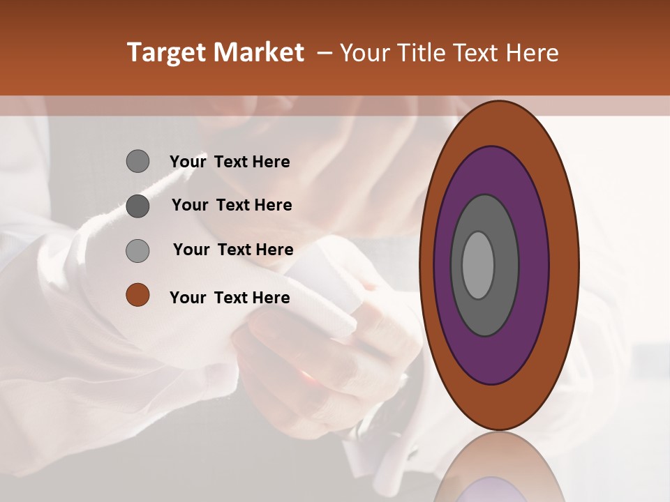 Holding Link Fashion PowerPoint Template