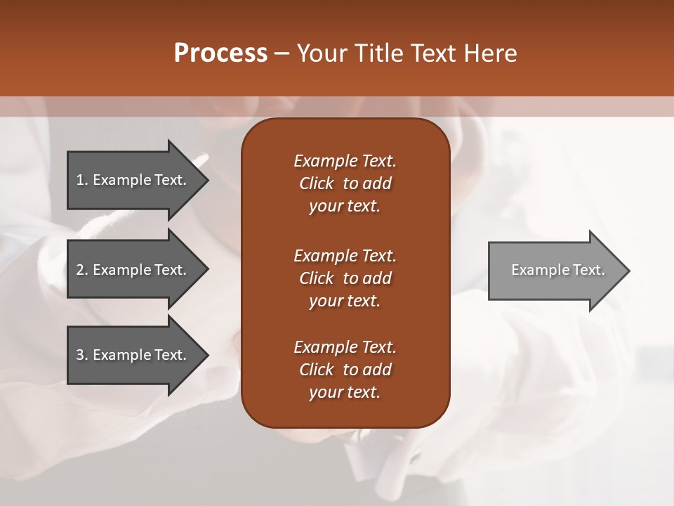 Holding Link Fashion PowerPoint Template