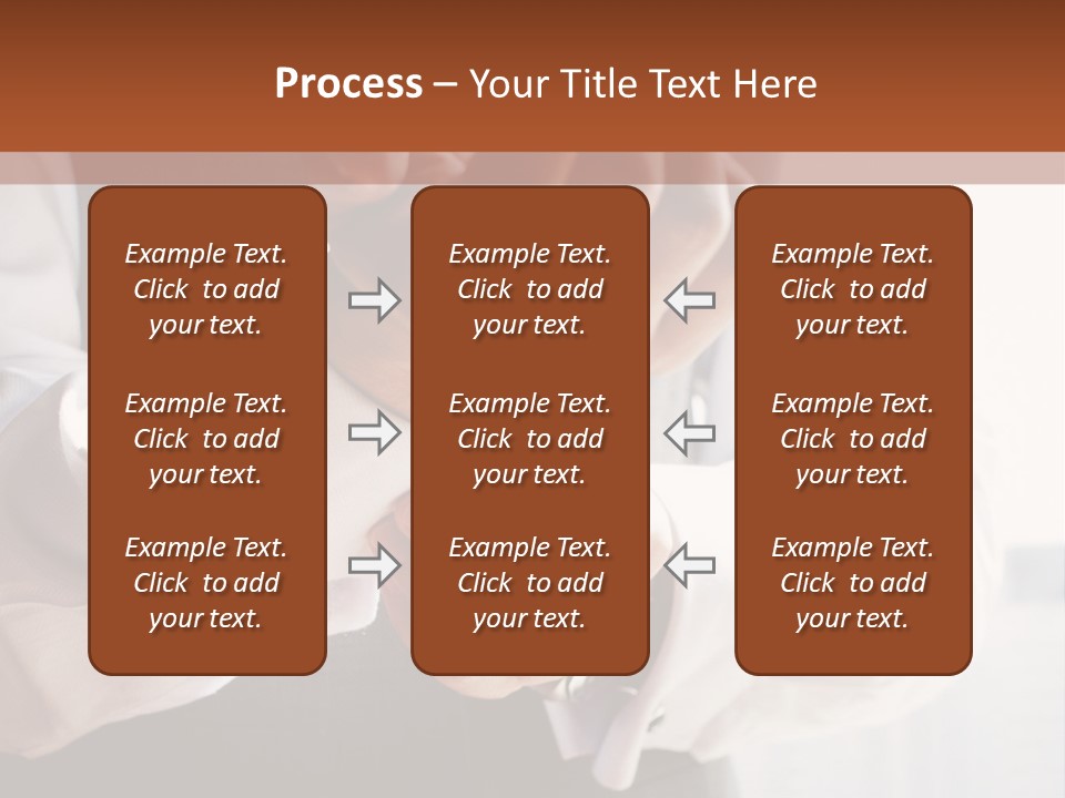Holding Link Fashion PowerPoint Template