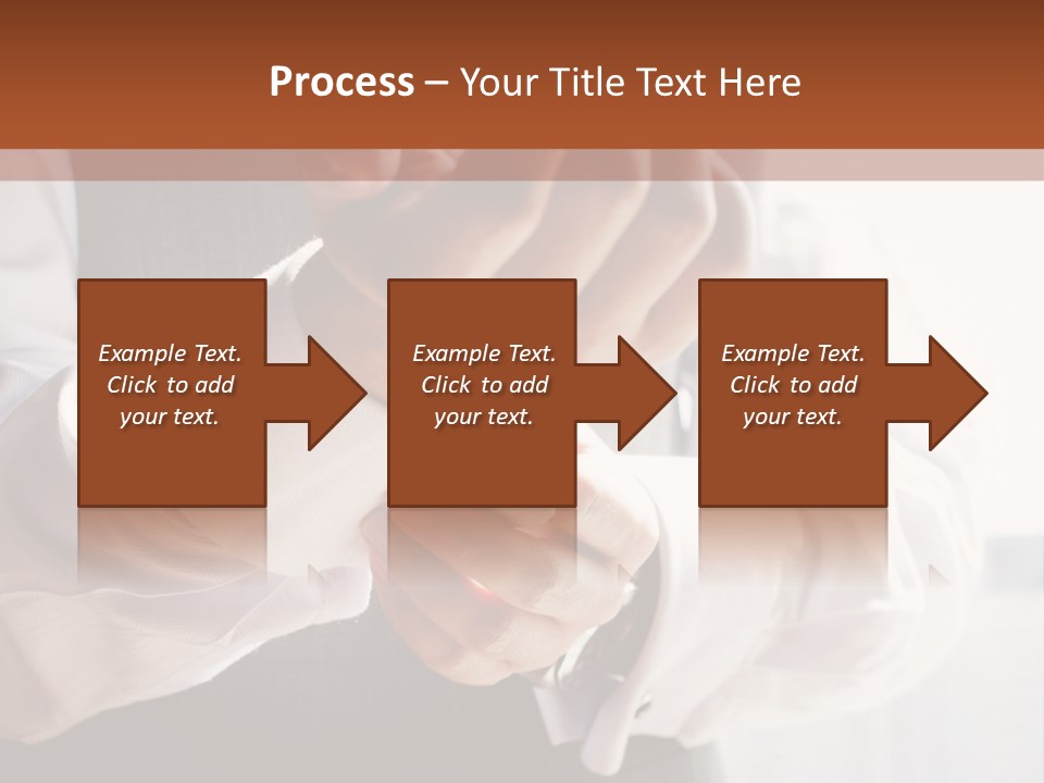 Holding Link Fashion PowerPoint Template