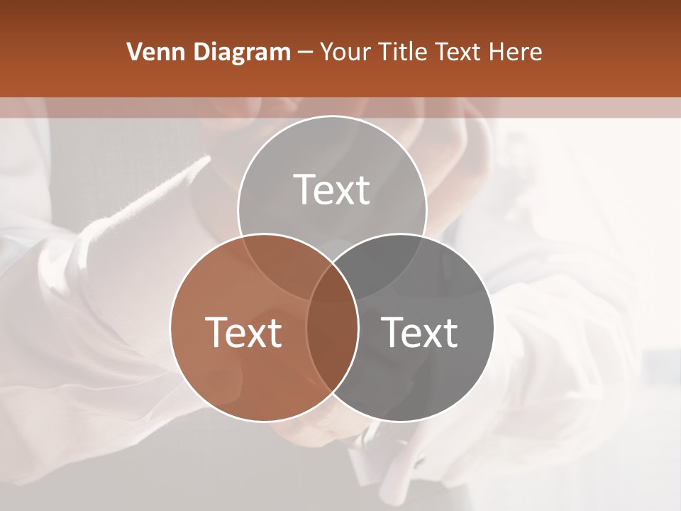 Holding Link Fashion PowerPoint Template