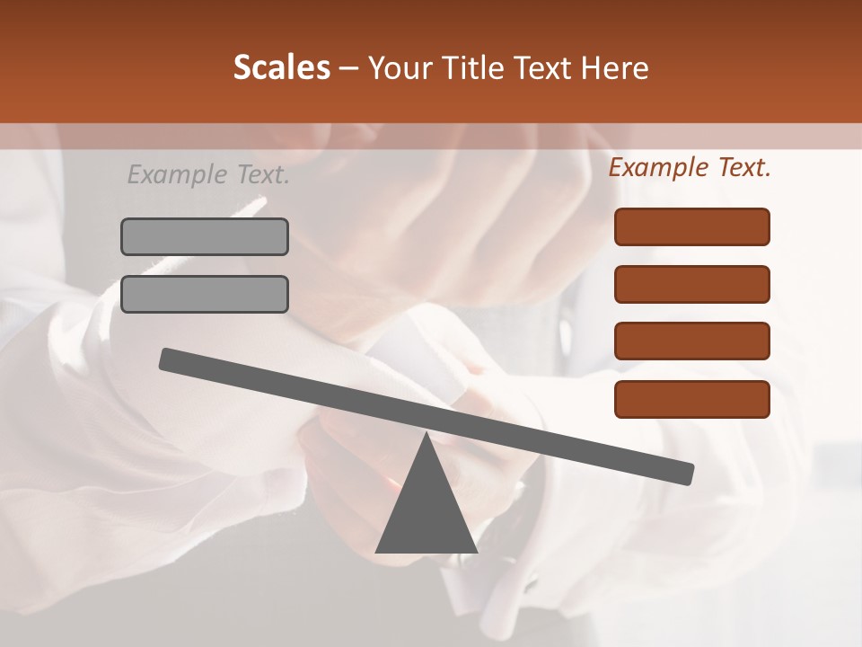 Holding Link Fashion PowerPoint Template