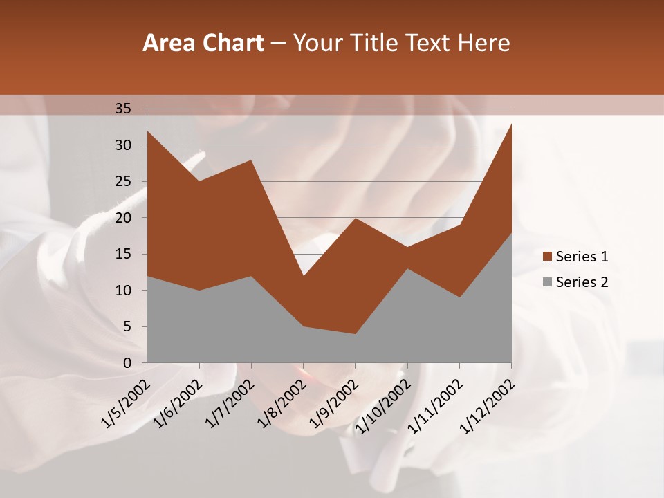 Holding Link Fashion PowerPoint Template