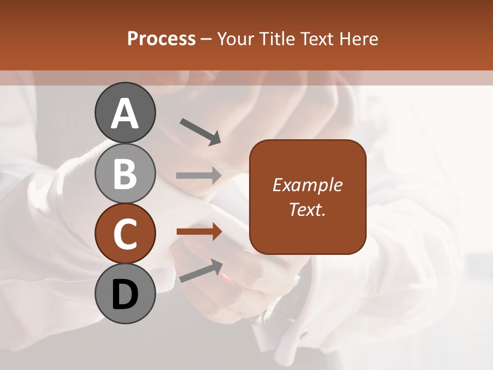 Holding Link Fashion PowerPoint Template