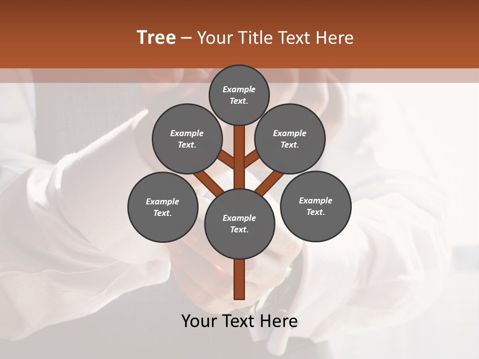 Holding Link Fashion PowerPoint Template