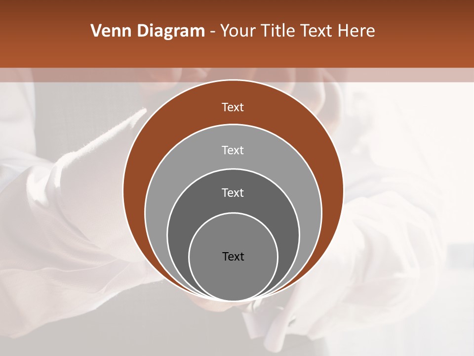 Holding Link Fashion PowerPoint Template