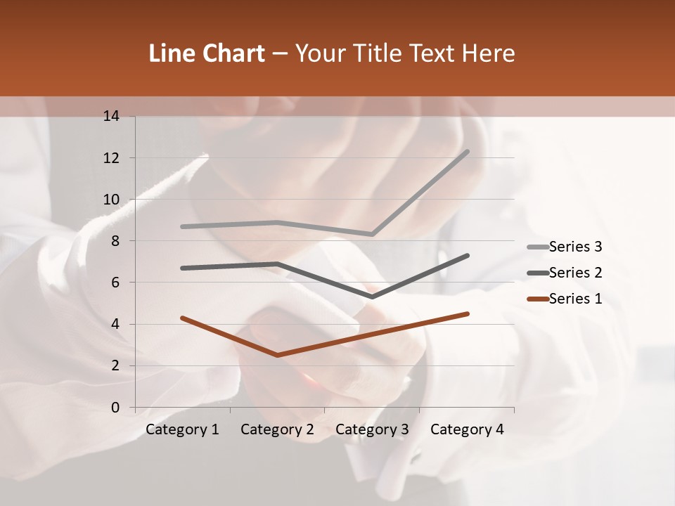 Holding Link Fashion PowerPoint Template