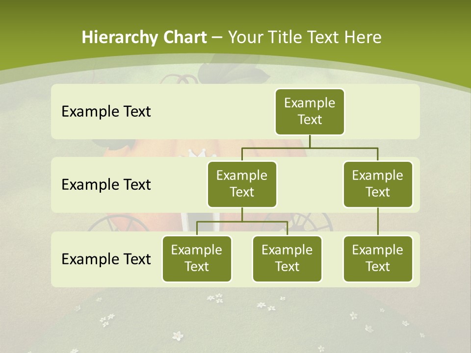 Vegetable Graphics Cloud PowerPoint Template