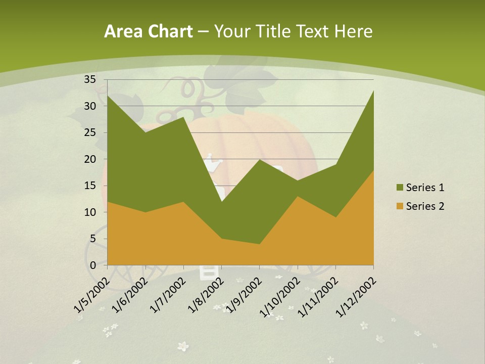 Vegetable Graphics Cloud PowerPoint Template