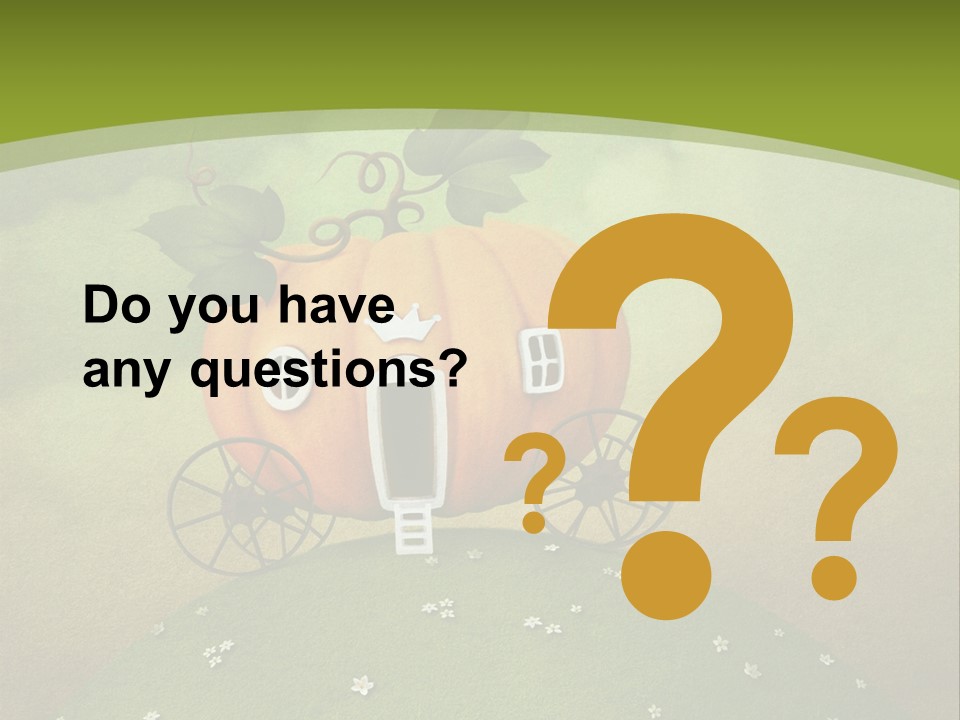 Vegetable Graphics Cloud PowerPoint Template