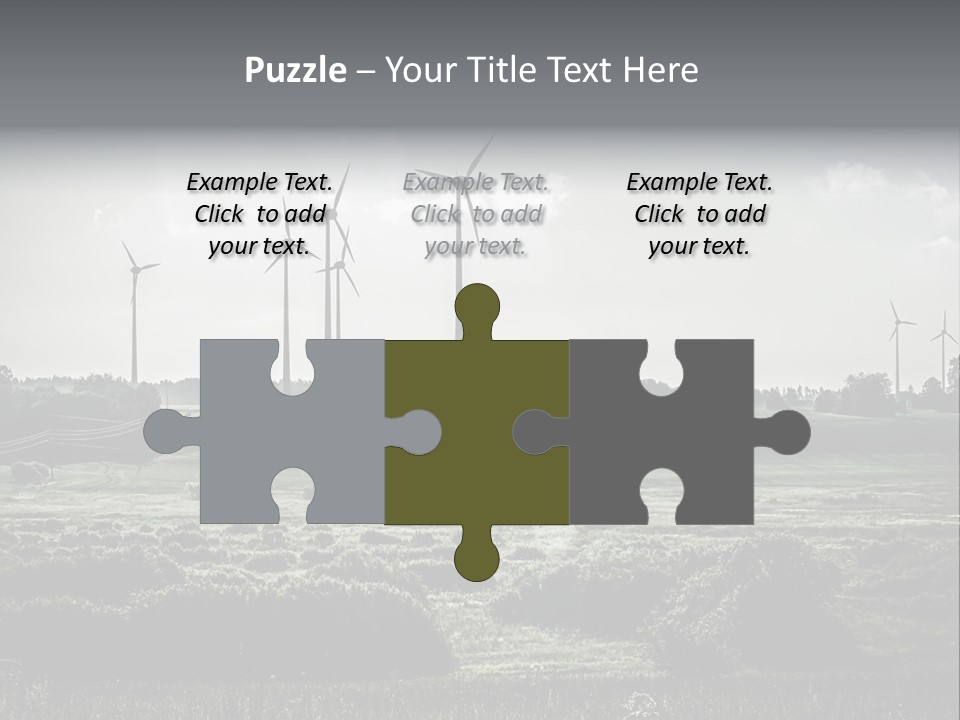 Wind Future Spinner PowerPoint Template