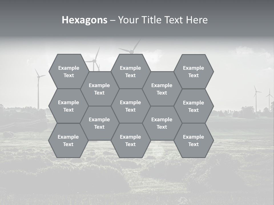 Wind Future Spinner PowerPoint Template