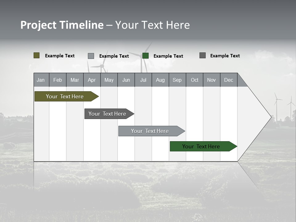 Wind Future Spinner PowerPoint Template
