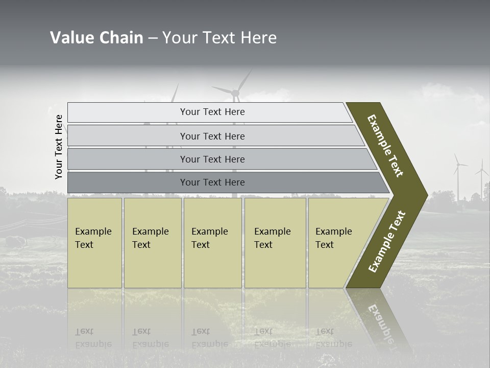 Wind Future Spinner PowerPoint Template