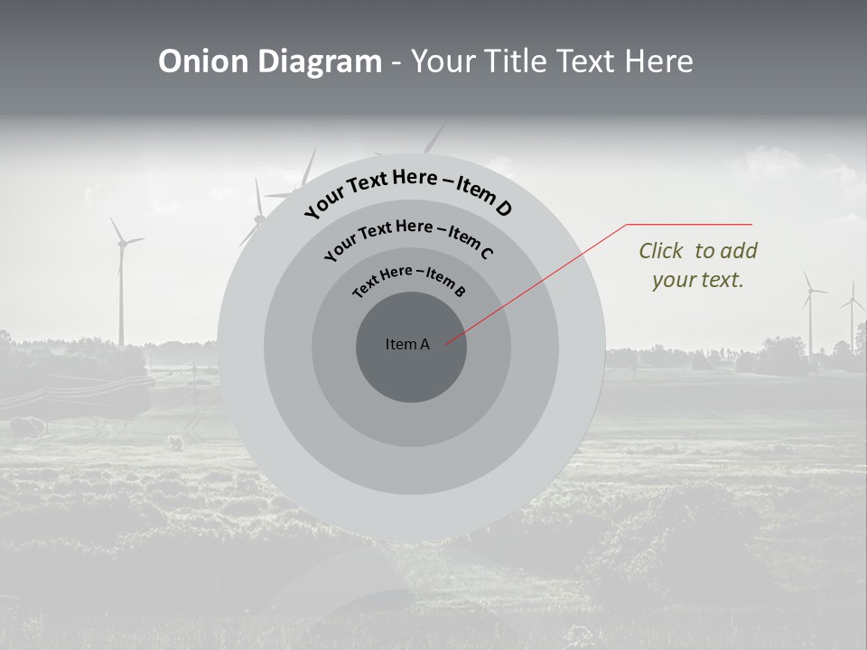Wind Future Spinner PowerPoint Template