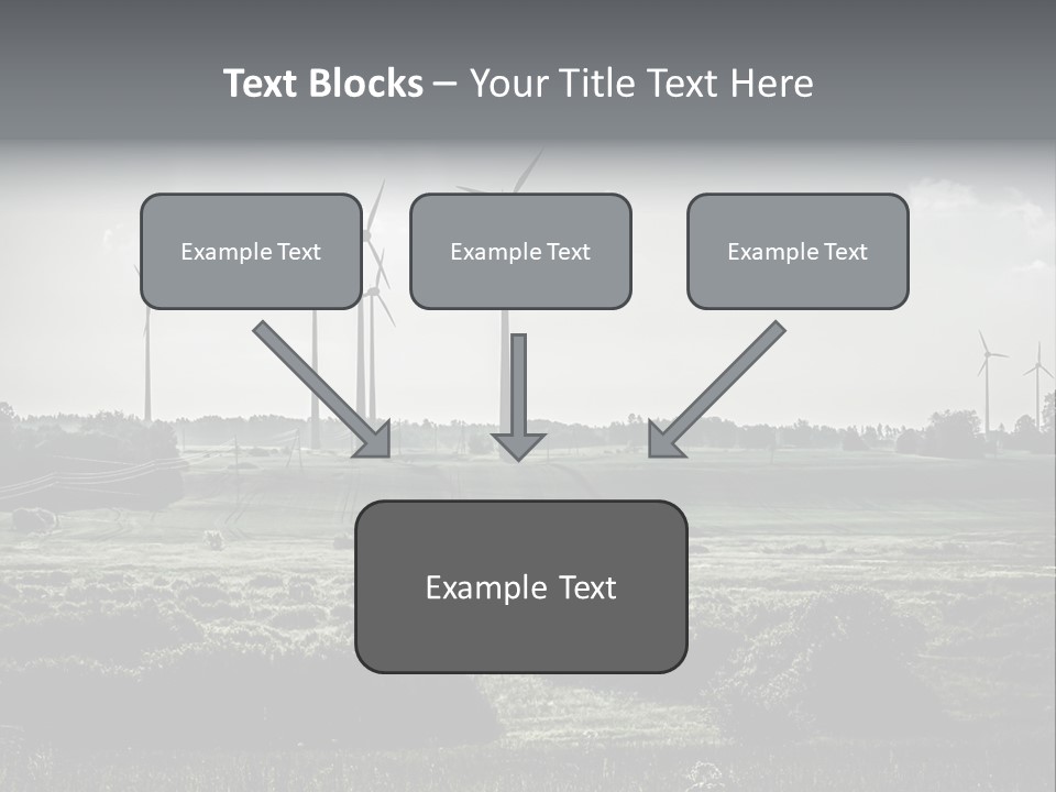 Wind Future Spinner PowerPoint Template