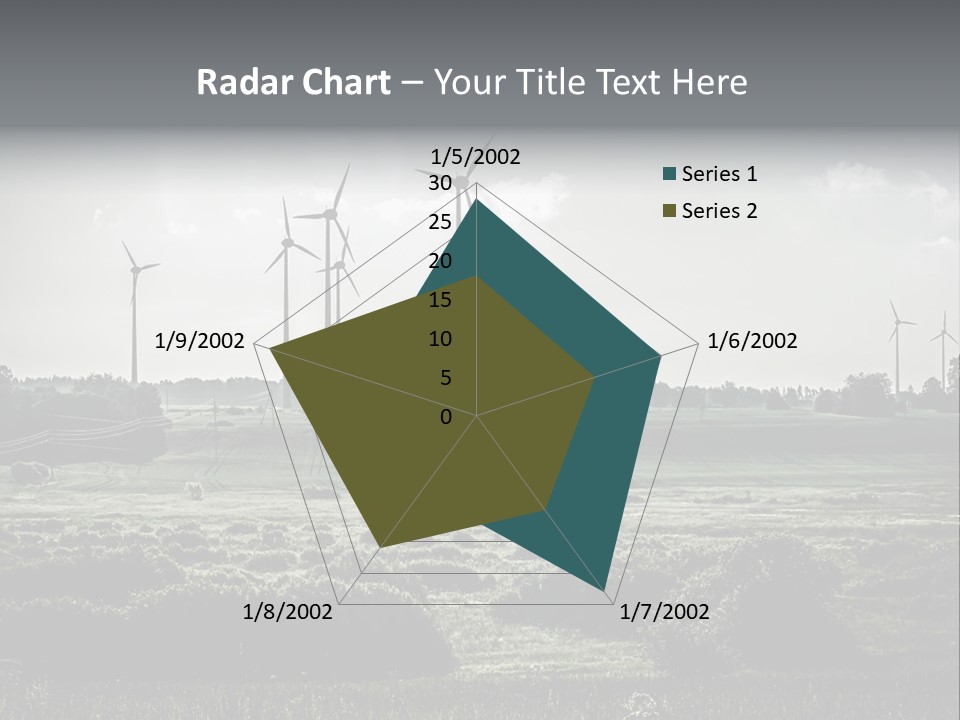 Wind Future Spinner PowerPoint Template