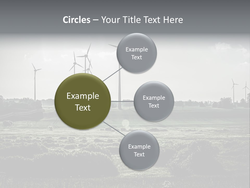 Wind Future Spinner PowerPoint Template