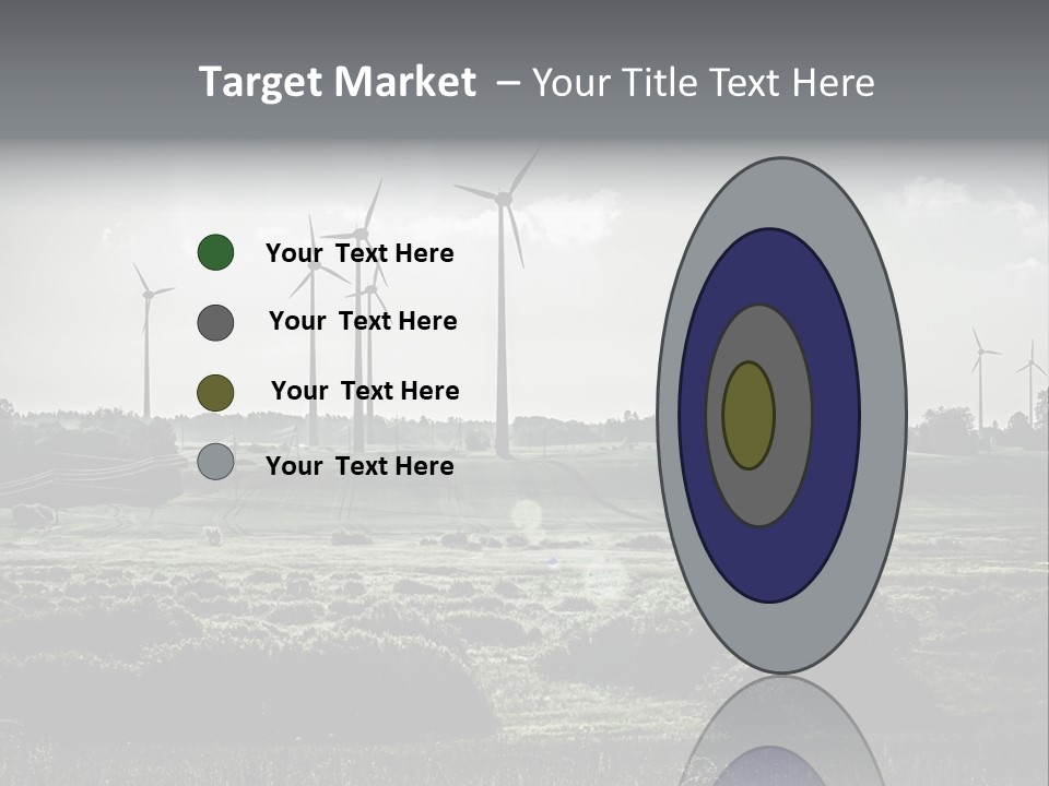 Wind Future Spinner PowerPoint Template
