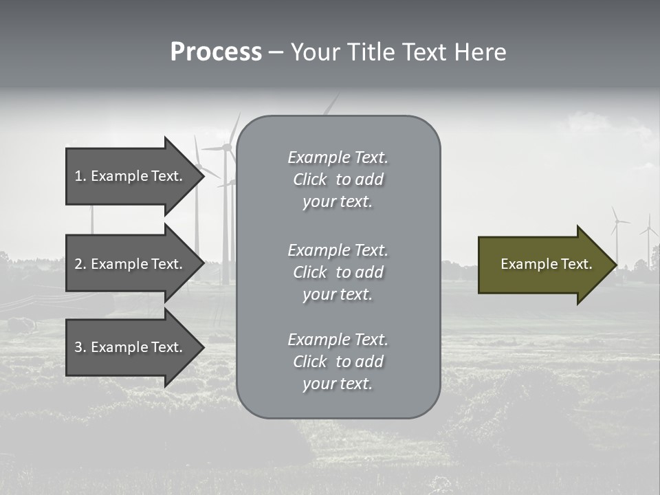 Wind Future Spinner PowerPoint Template