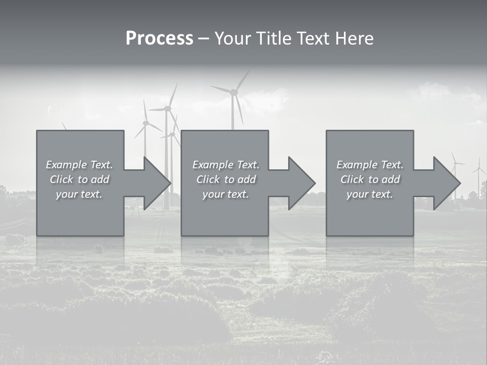 Wind Future Spinner PowerPoint Template
