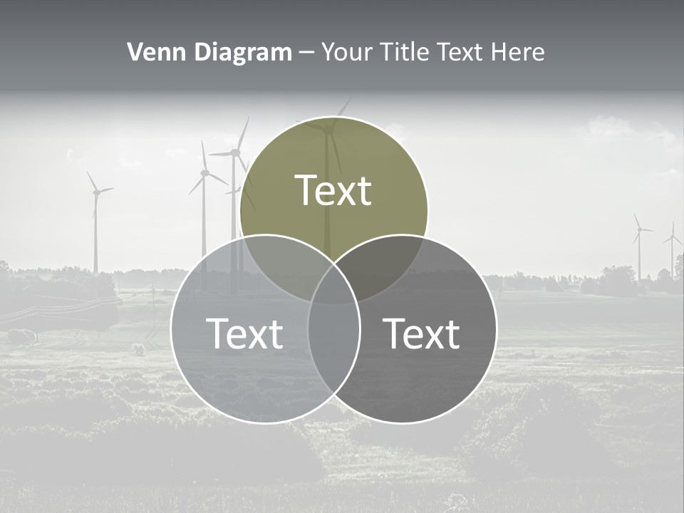 Wind Future Spinner PowerPoint Template