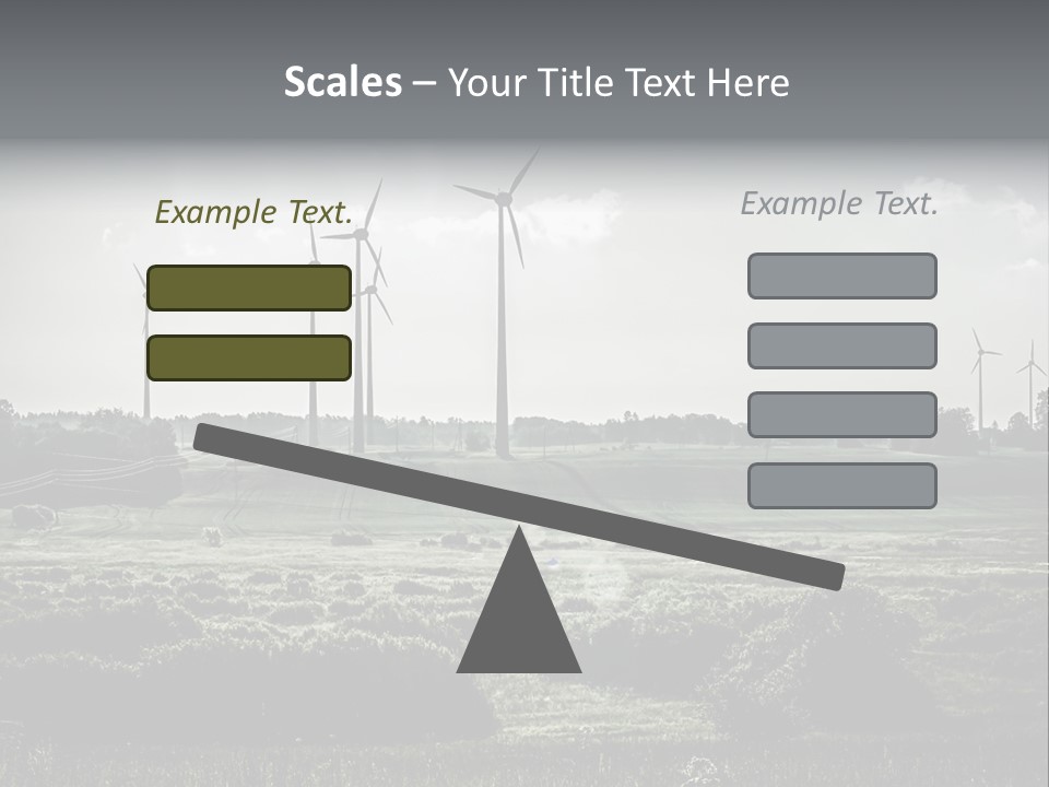 Wind Future Spinner PowerPoint Template