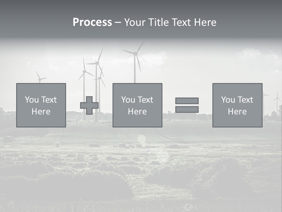 Wind Future Spinner PowerPoint Template