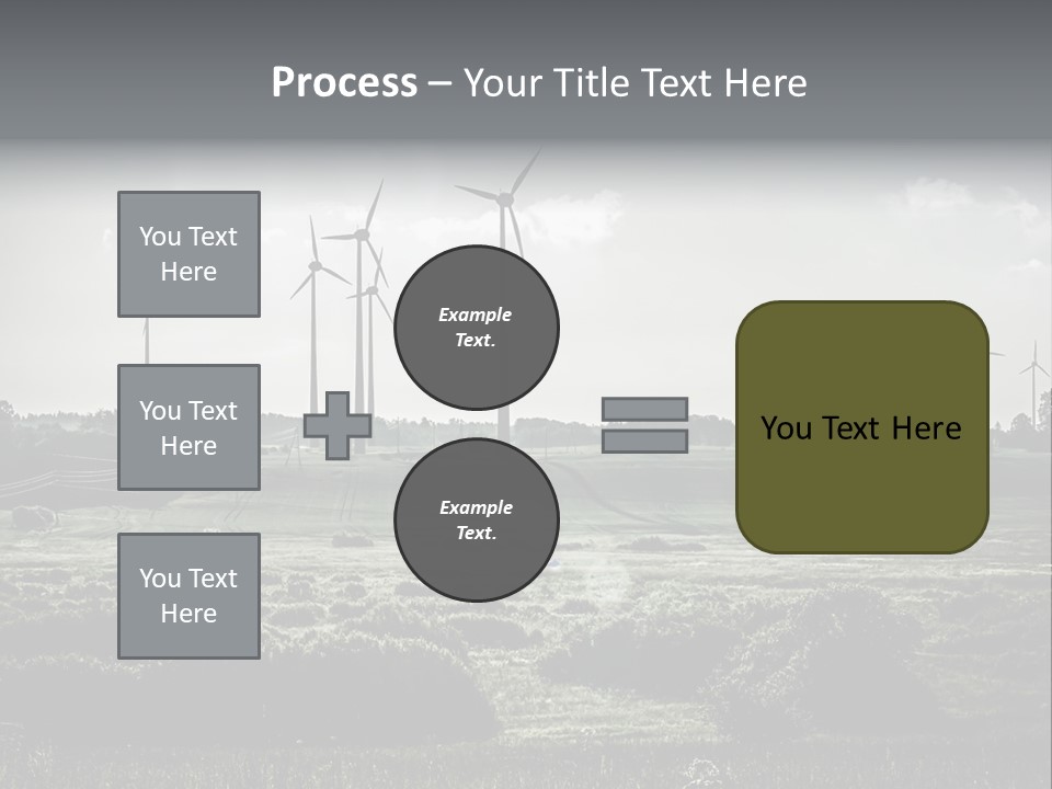 Wind Future Spinner PowerPoint Template