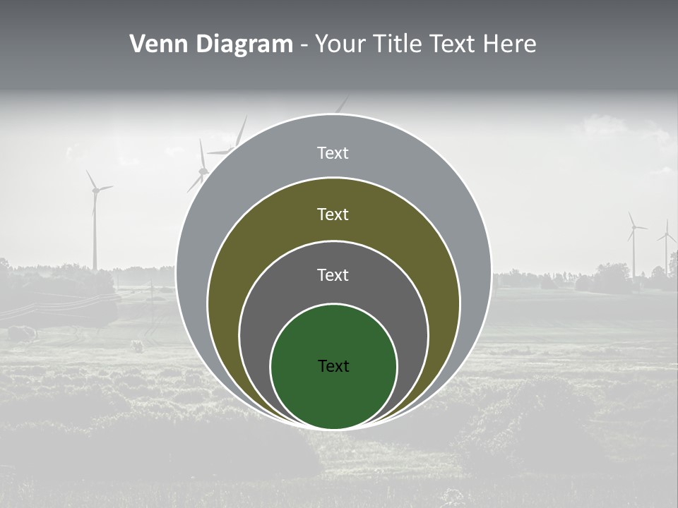 Wind Future Spinner PowerPoint Template