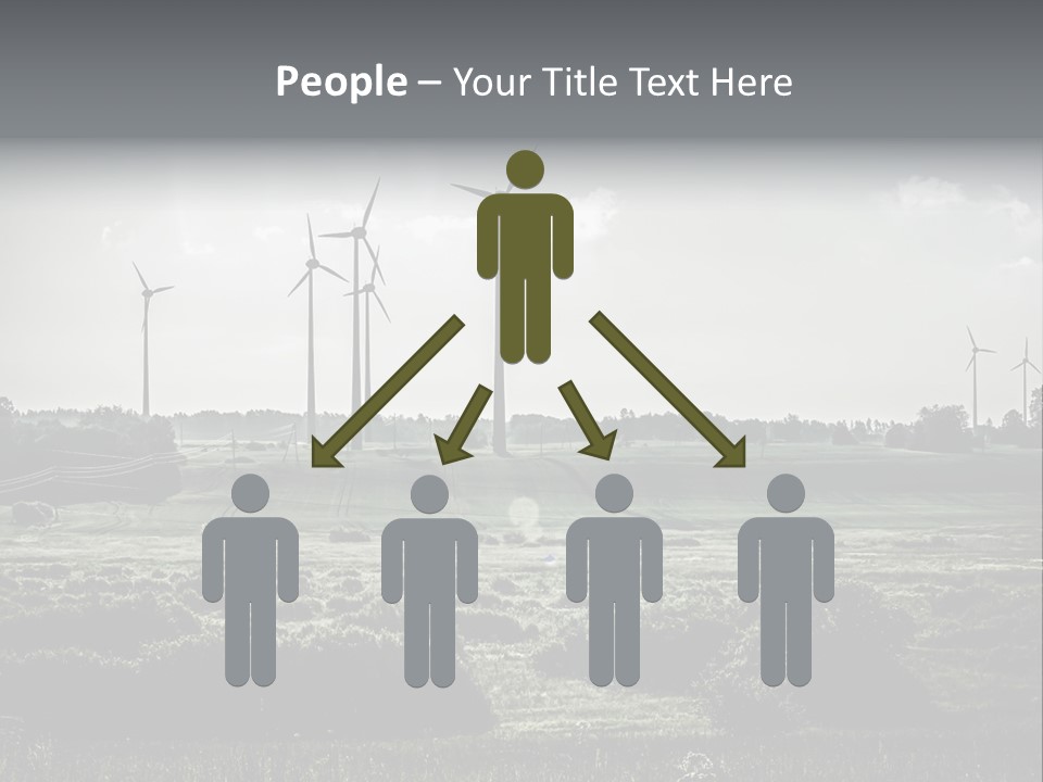 Wind Future Spinner PowerPoint Template