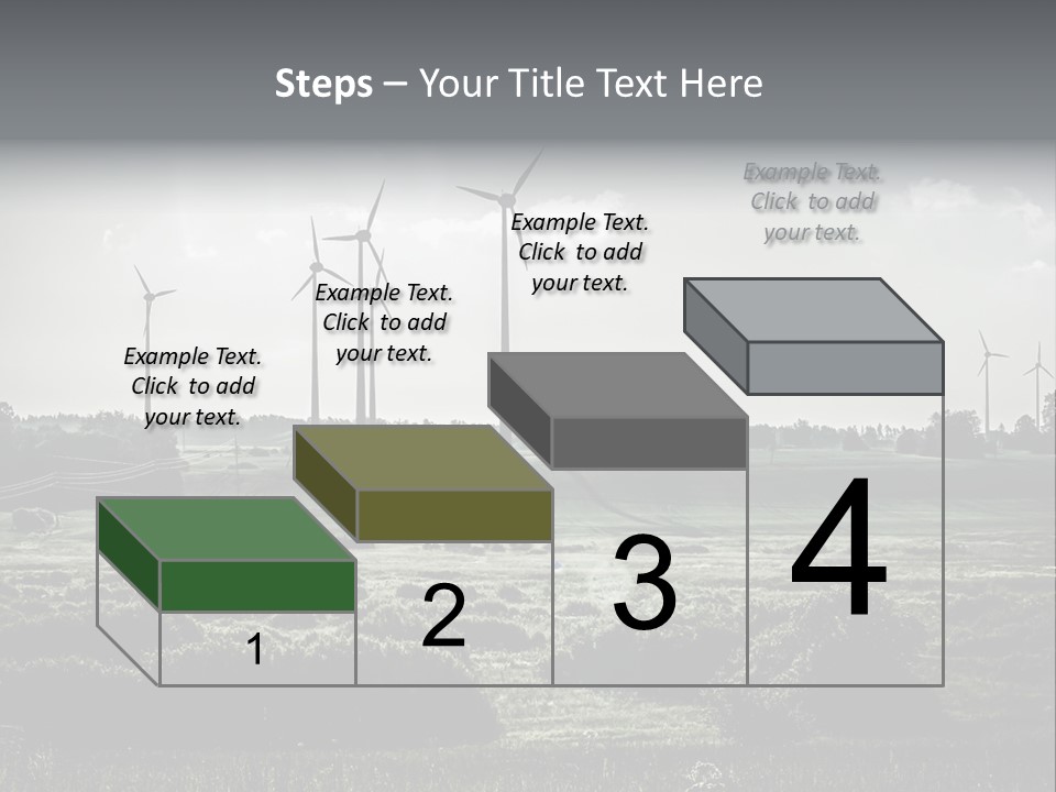 Wind Future Spinner PowerPoint Template