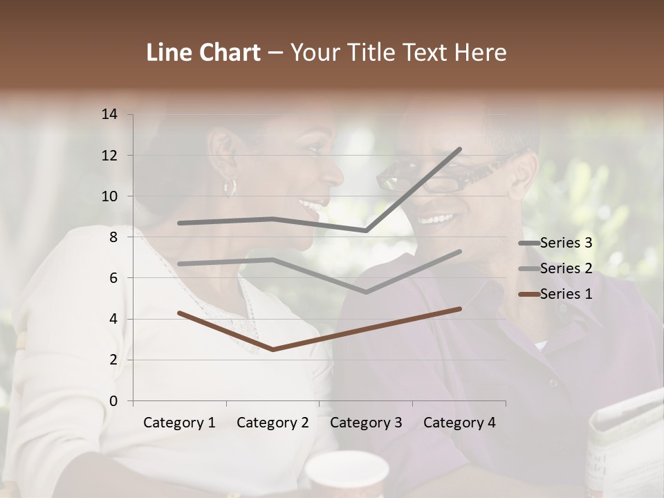 American Happiness Black PowerPoint Template