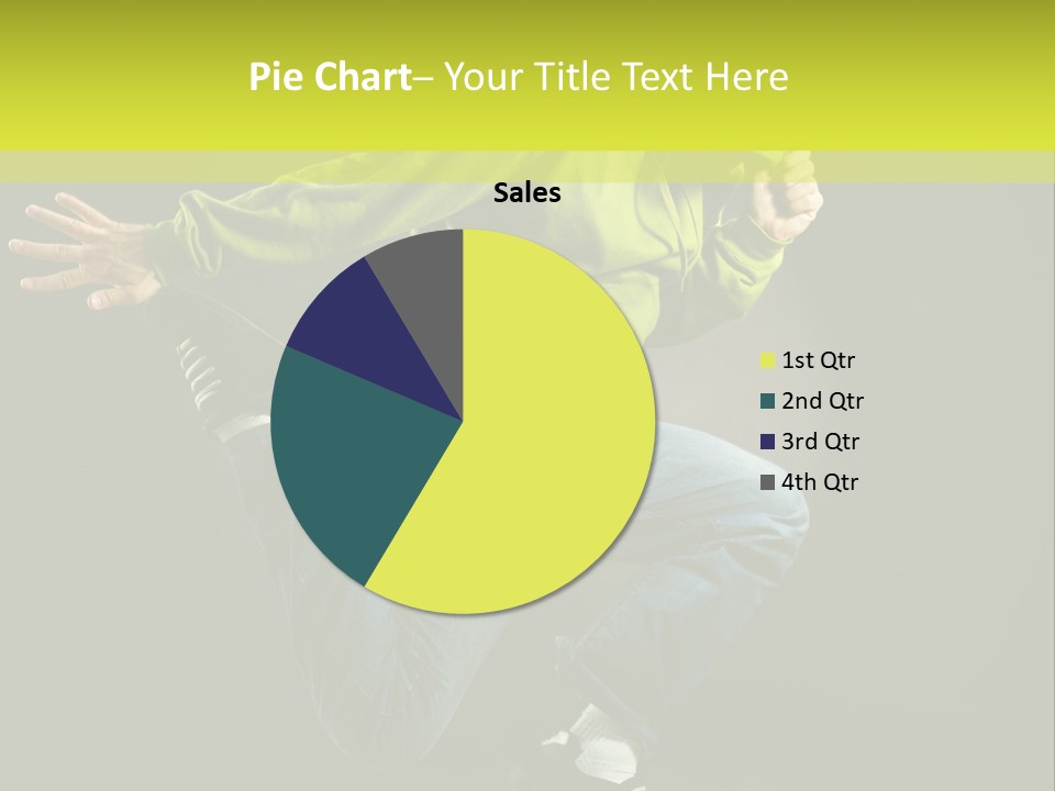 A Man Jumping In The Air With A Skateboard PowerPoint Template